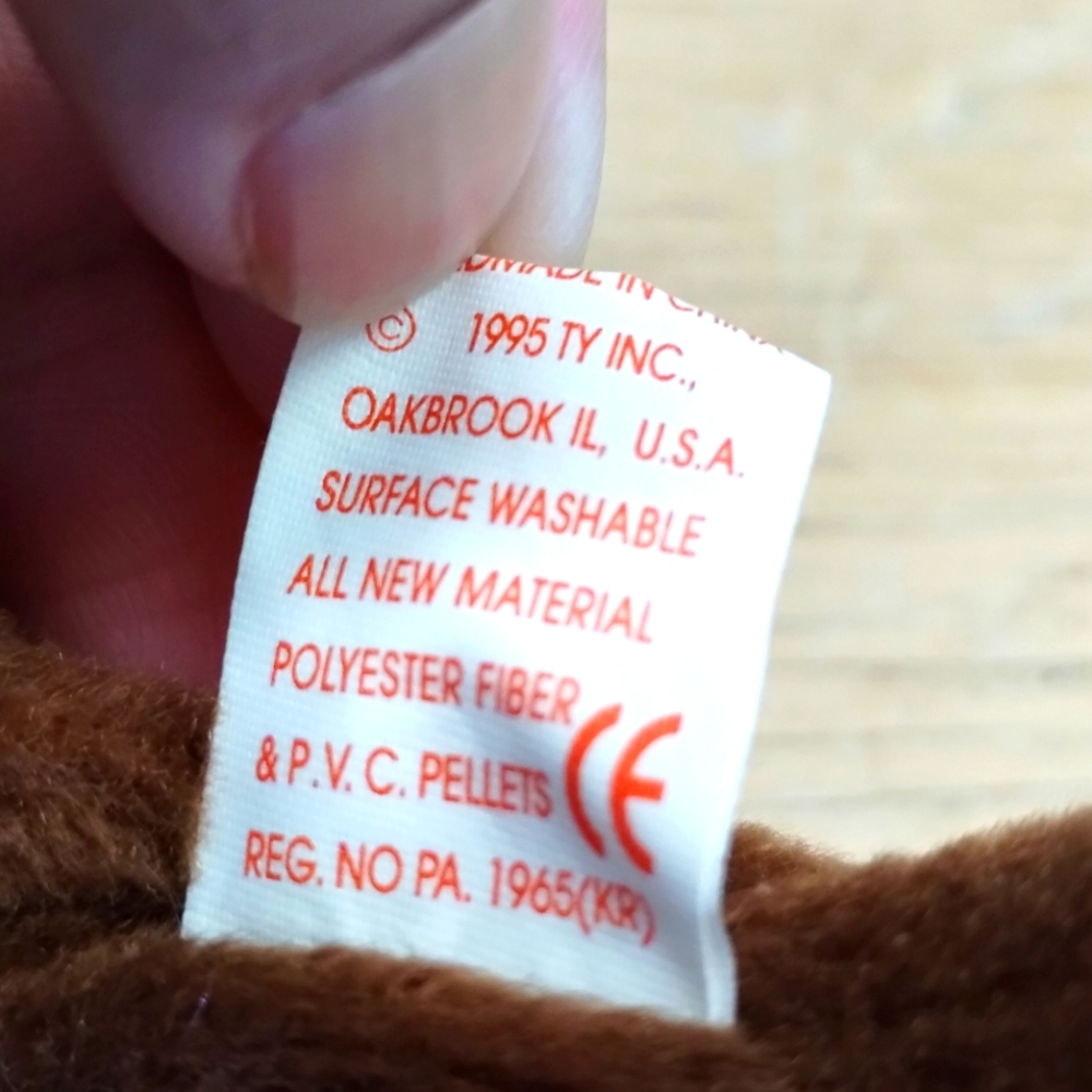 ✓Ty Beanie Baby Seaweed the Otter, 1996, Rare, Retired  - Picture 11 of 13